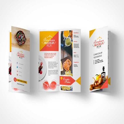 Small bi fold brochure